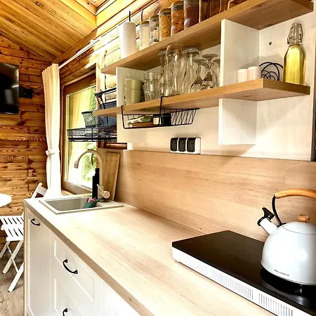 Urocza W Lesie Nad Woda Holiday home Skubianka